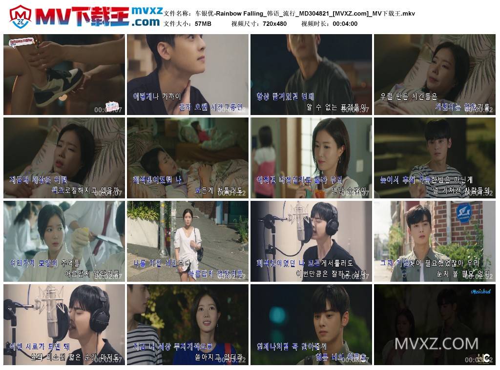 车银优-Rainbow Falling_韩语_流行_MD304821